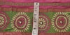 Sanskriti Vintage Sari Border Antique Hand Embroidered Phulkari 1 YD Trim Sewing Pink Lace