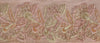 Sanskriti Vintage Sari Border Hand Beaded 1 YD Indian Trim Sewing Pink Lace