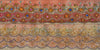 Sanskriti Vintage Sari Border Antique Hand Beaded 1 YD Indian Trim Sewing Peach Zari Lace