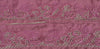 Sanskriti Vintage Sari Border Antique Hand Beaded 1 YD Indian Trim Sewing Pink Zari Lace