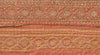 Sanskriti Vintage Sari Border Antique Hand Beaded 1 YD Indian Trim Sewing Maroon Lace