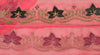 Sanskriti Vintage Sari Border Hand Beaded 1 YD Indian Trim Sewing Pink Lace