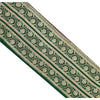 Sanskriti Vintage 1 YD Trim Sari Border Woven Brocade Craft Sewing Green Lace