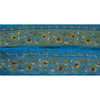 Sanskriti Vintage 1 YD Sari Border Hand Beaded Trim Sewing Blue Craft Lace