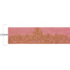 Sanskriti Vintage 1 YD Sari Border Hand Embroidered Sewing Pink Trim Craft Lace