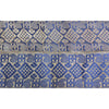 Sanskriti Vintage 1 YD Sari Border Woven Banarasi Trim Sewing Craft Blue Lace