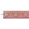 Sanskriti Vintage 1 YD Sari Border Woven Banarasi Trim Sewing Craft Pink Lace