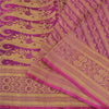 Sanskriti Vintage Sarees Purple Brocade/Banarasi ZariWoven PureSatin Sari Fabric