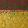 Sanskriti Vintage Indian Sarees Pure Silk Brocade/Banarasi Woven Sari 5yd Fabric