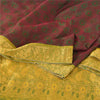 Sanskriti Vintage Indian Sarees Pure Silk Brocade/Banarasi Woven Sari 5yd Fabric