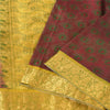 Sanskriti Vintage Indian Sarees Pure Silk Brocade/Banarasi Woven Sari 5yd Fabric