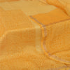 Sanskriti Vintage Long Dupatta Saffron Bandhani Pure Cotton Printed Stole Veil