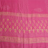 Sanskriti Vintage Long Dupatta Pink Hand Block Printed Pure Cotton Stole Scarves