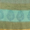 Sanskriti Vintage Indian Dupatta Long Stole Art Silk Hand Block Printed Scarves