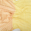 Sanskriti Vintage Long Dupatta Pale Yellow Pure Cotton Printed Zari Woven Stole