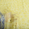 Sanskriti Vintage Long Dupatta Golden Artificial Silk Hand Beaded Stole Scarf