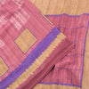 Sanskriti Vintage Sarees Indian Pink 100% Pure Cotton Printed Sari Craft Fabric