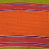 Sanskriti Vintage Sarees Indian Multi Pure Cotton Printed Sari 5yd Craft Fabric