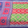 Sanskriti Vintage Sarees Indian Multi Pure Cotton Printed Sari 5yd Craft Fabric