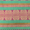 Sanskriti Vintage Sarees Indian Purple Pure Cotton Printed Sari 5yd Craft Fabric