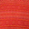 Sanskriti Vintage Sarees Brown/Red Bandhani Pure Cotton Printed Sari 5yd Fabric