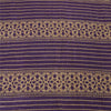 Sanskriti Vintage Sarees Indian Purple Pure Cotton Printed Sari 5yd Craft Fabric