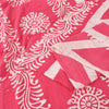 Sanskriti Vintage Sarees Pink Batik Work 100% Pure Cotton Sari 5yd Craft Fabric