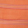 Sanskriti Vintage Sarees Indian Orange Pure Cotton Printed Sari 5yd Craft Fabric