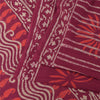 Sanskriti Vintage Sarees Pink Batik Work 100% Pure Cotton Sari 5+yd Craft Fabric