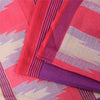 Sanskriti Vintage Sarees Indian Multi Pure Cotton Printed Sari 5+yd Craft Fabric