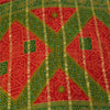 Sanskriti Vintage Sarees Red Bandhani Print Woven Pure Cotton Sari 5+yd Fabric