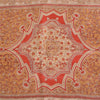 Sanskriti Vintage Sarees Pure Silk  Quilting Felting Craft Fabric Printed Sari