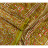 Sanskriti Vintage Sarees Pure Silk Quilting Felting Craft Fabric Printed Sari