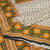 Sanskriti Vintage Sarees Pure Silk Quilting Felting Craft Fabric Printed Sari