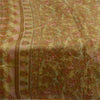 Sanskriti Vintage Sarees Pure Silk Craft Fabric Printed Sari