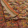 Sanskriti Vintage Sarees From India Multi Pure Silk Printed Sari Craft Fabric