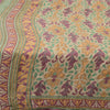 Sanskriti Vintage Sarees Pure Silk Quilting Felting Craft Fabric Printed Sari