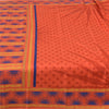 Sanskriti Vintage Sarees Pure Silk Quilting Felting Craft Fabric Printed Sari