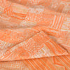 Sanskriti Vintage Sarees Quilting Felting 6yd Craft Fabric Pure Silk Print Sari