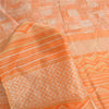 Sanskriti Vintage Sarees Quilting Felting 6yd Craft Fabric Pure Silk Print Sari