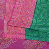 Sanskriti Vintage Sarees Quilting Felting Craft Fabric Pure Silk Bandhani Sari