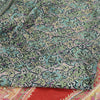 Sanskriti Vintage Sarees 100% Pure Silk Print Sari Quilting Felting Craft Fabric