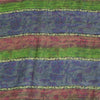 Sanskriti Vintage Sarees Pure Georgette Hand Block Sari Quilting Felting Fabric