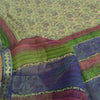 Sanskriti Vintage Sarees Pure Georgette Hand Block Sari Quilting Felting Fabric