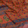 Sanskriti Vintage Sarees Quilting Felting Craft Fabric Pure Chiffon Print Sari