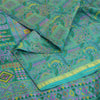 Sanskriti Vintage Sarees Quilting Felting Craft Fabric 100% Pure Silk Print Sari