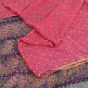 Sanskriti Vintage Sarees Quilting Felting Craft Fabric Pure Chiffon Print Sari