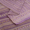 Sanskriti Vintage Sarees 6yd Quilting Felting Craft Fabric Pure Silk Print Sari