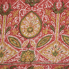 Sanskriti Vintage Sarees 6yd Quilting Felting Craft Fabric Red Pure Silk Sari