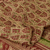 Sanskriti Vintage Sarees Blend Silk 5yd Quilting Felting Craft Fabric Print Sari